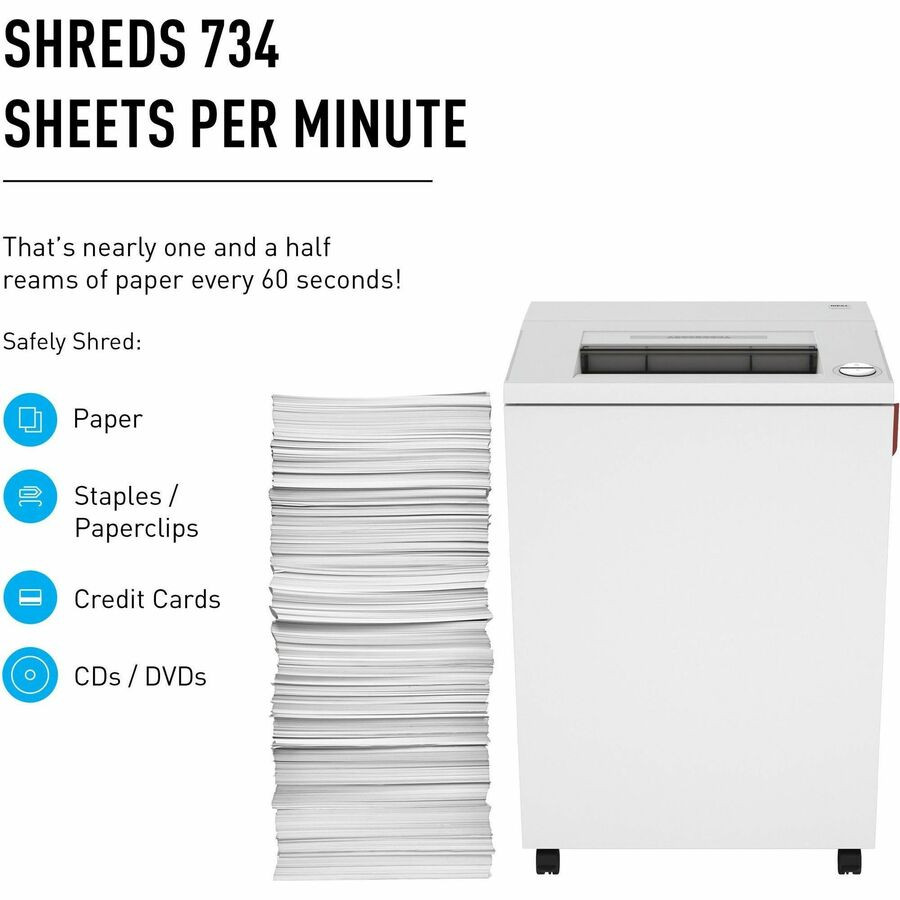 ideal. IDEDSH0324H ideal. 4001 Cross-Cut P-4 Shredder