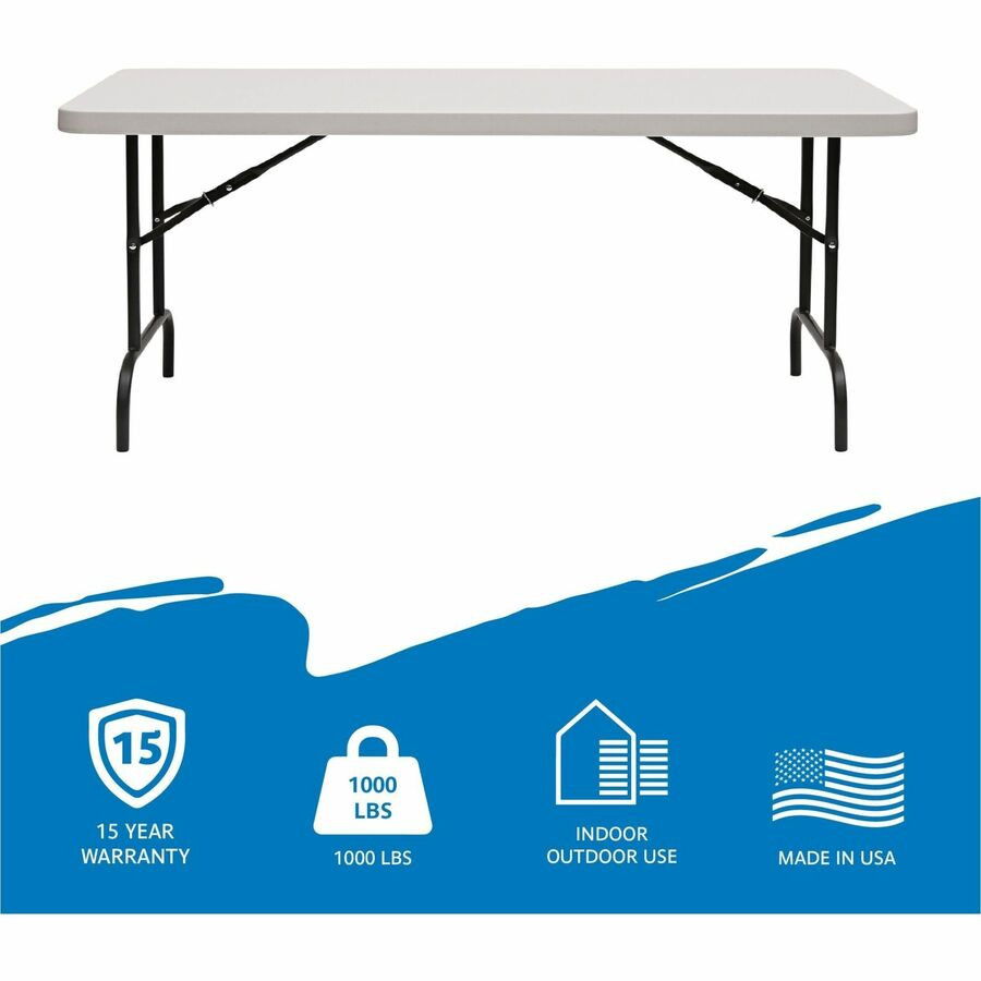 Iceberg Enterprises, LLC Iceberg 65513 Iceberg Commercial Folding Table