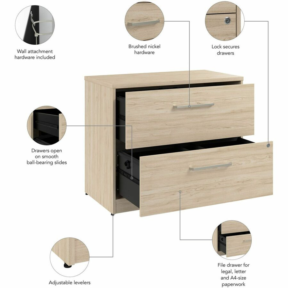 Bush Industries, Inc Bush Business Furniture VSF136NESU Bush Business Furniture Vista Office Furniture Collection