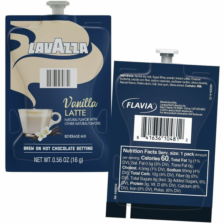 Lavazza North America Lavazza 48728 Lavazza Freshpack Latte Freshpacks