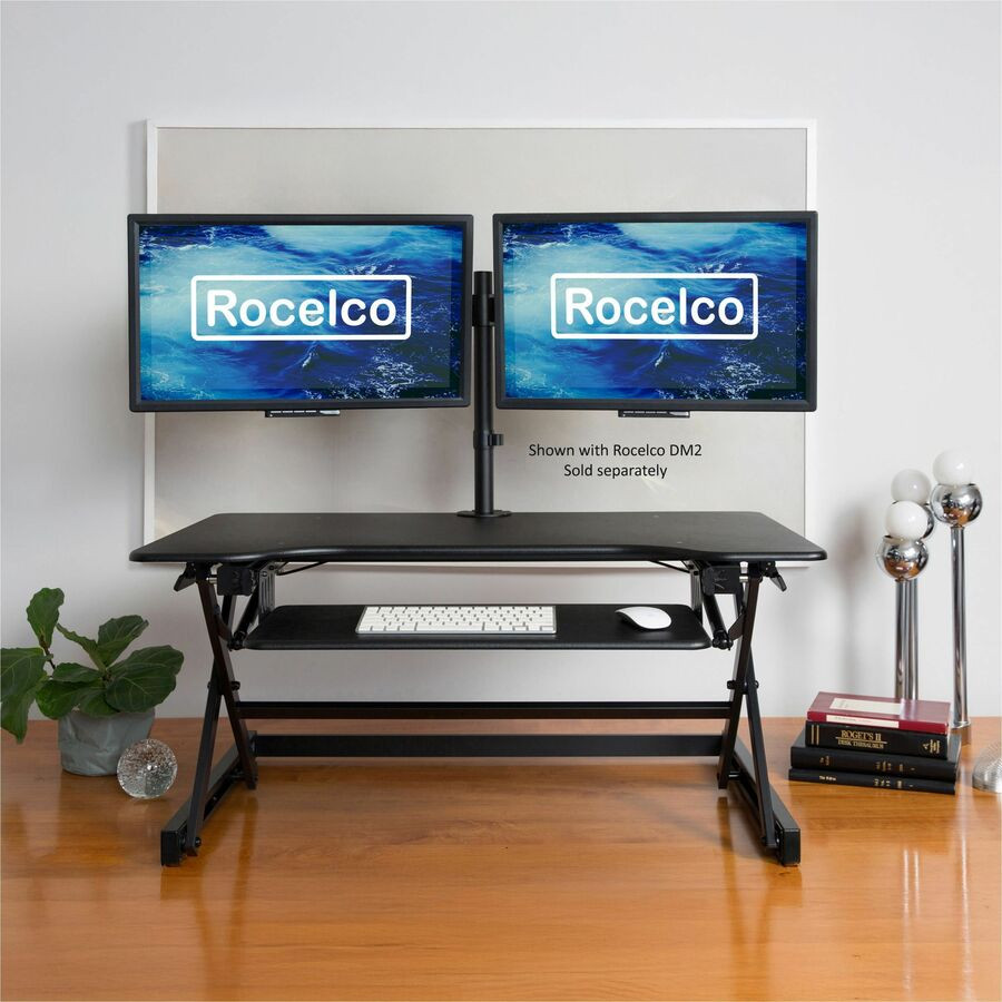 Rocelco, Inc Rocelco RDADRB40 Rocelco Sit-to-Standing Desk Riser