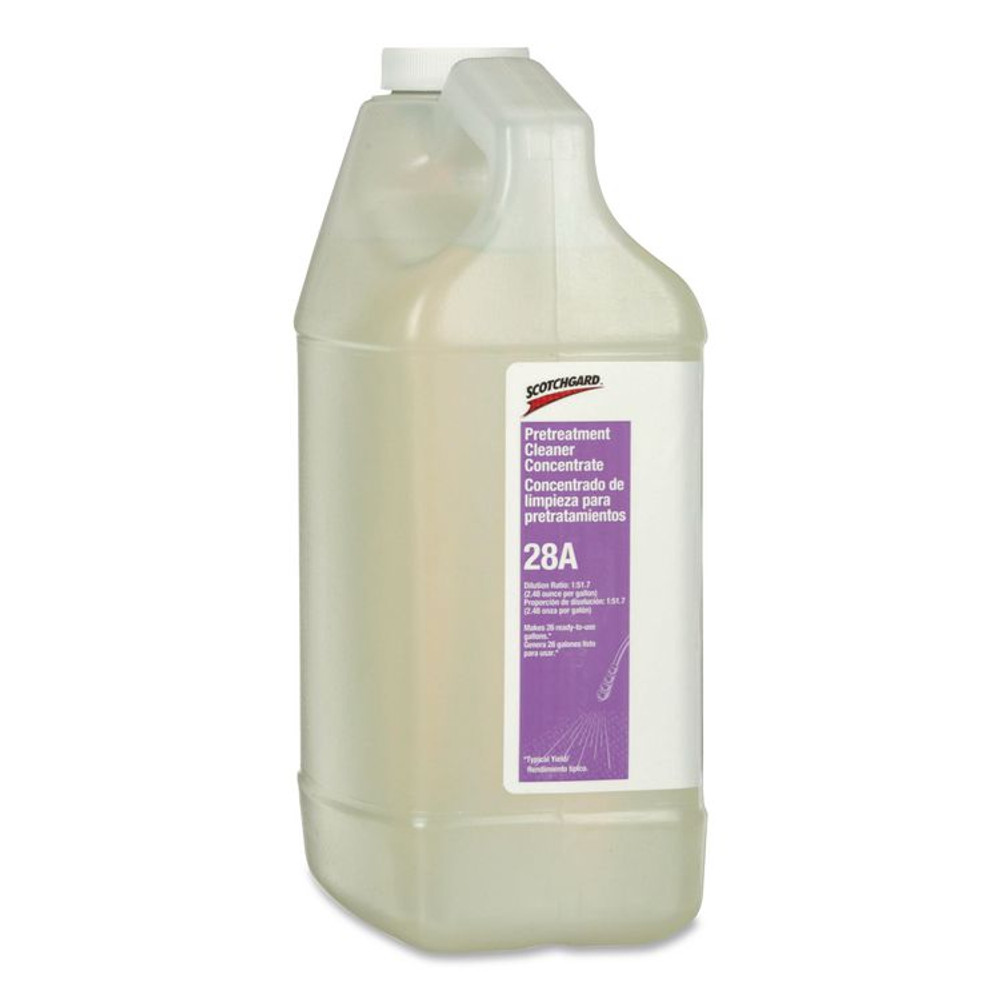3M/COMMERCIAL TAPE DIV. 28A Scotchgard Pretreatment Cleaner Concentrate 28A, 0.5 gal Bottle, 4/Carton