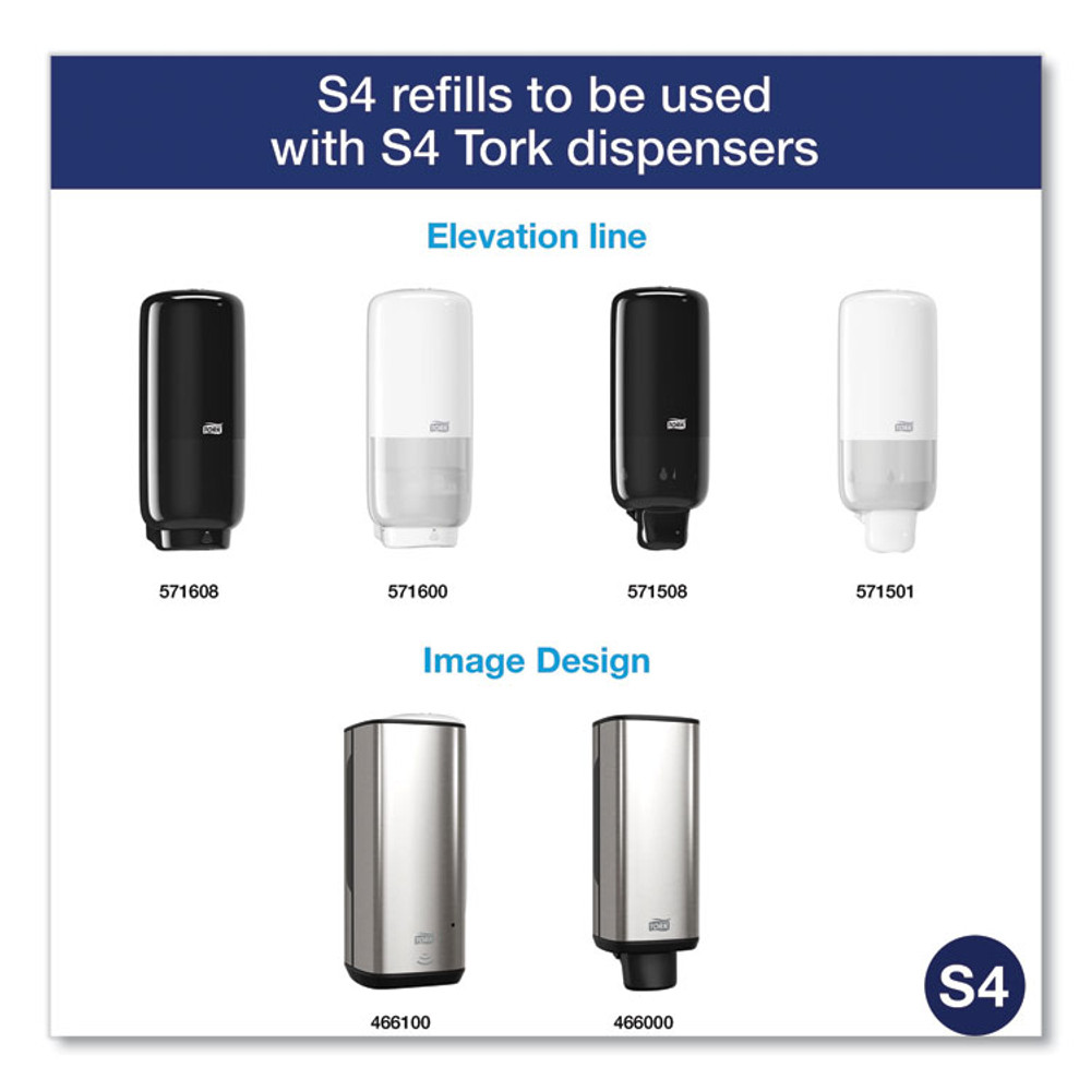 SCA TISSUE Tork® 401815 Premium Antibacterial Foam Soap Refill, Unscented, 1 L, 6/Carton