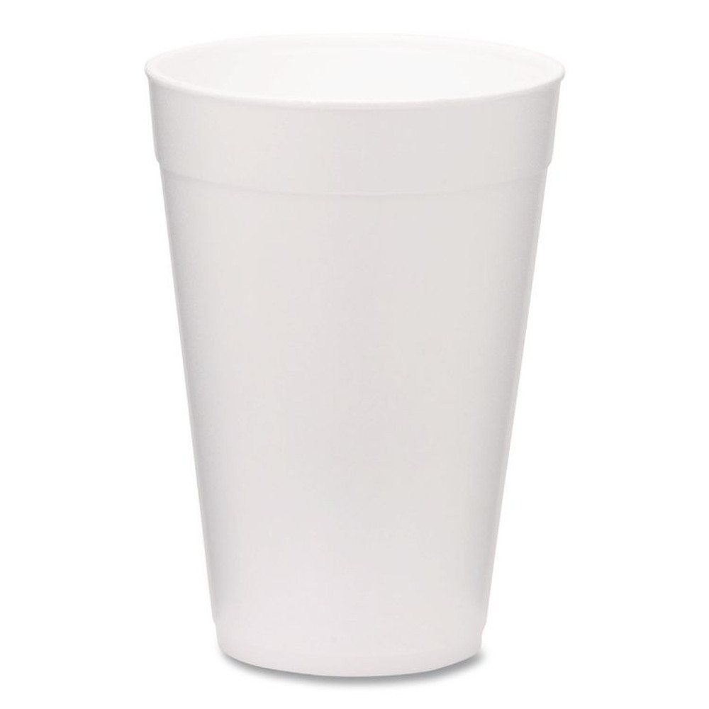 WINCUP CORPORATION 221981 Foam Drink Cups, 32 oz, White, 500/Carton