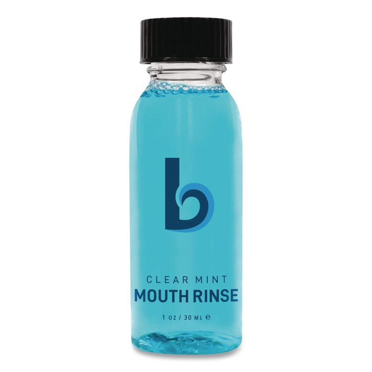 BOARDWALK MWASHMT Mouth Rinse, Mint Flavor, 30 mL Bottle, 180/Carton