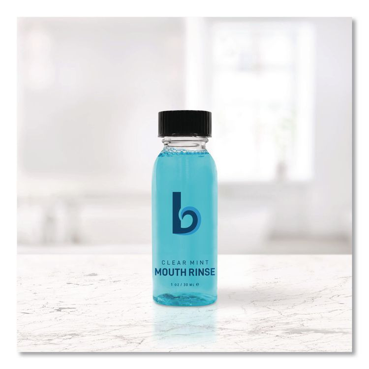 BOARDWALK MWASHMT Mouth Rinse, Mint Flavor, 30 mL Bottle, 180/Carton