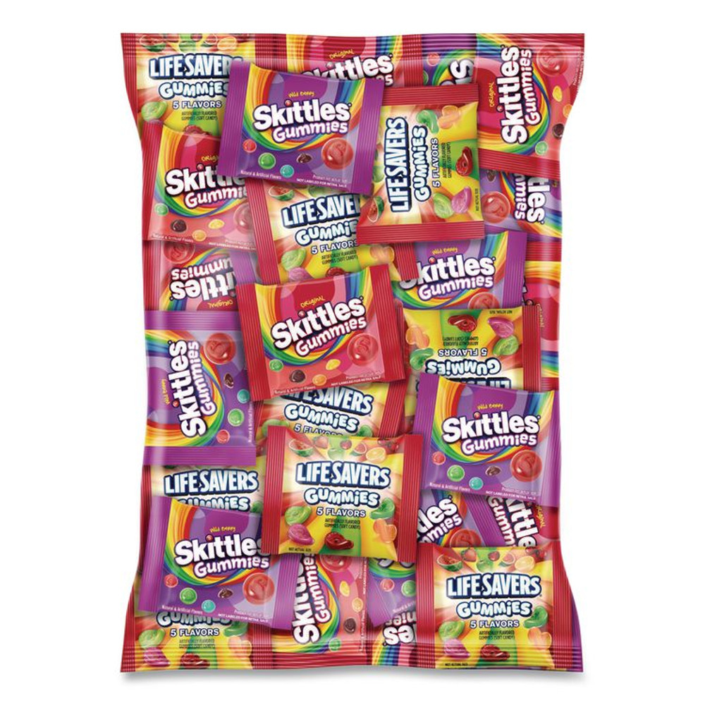 MARS, INC. 22002591 Gummy Favorites Fun Size Mix, 70 oz Bag