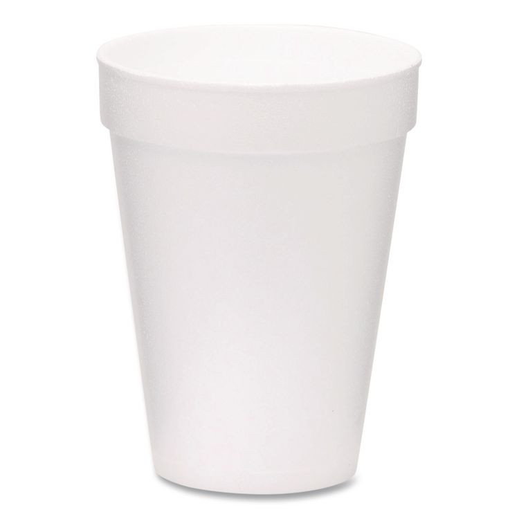 WINCUP CORPORATION 221972 Foam Drink Cups, 14 oz, White, 1,000/Carton