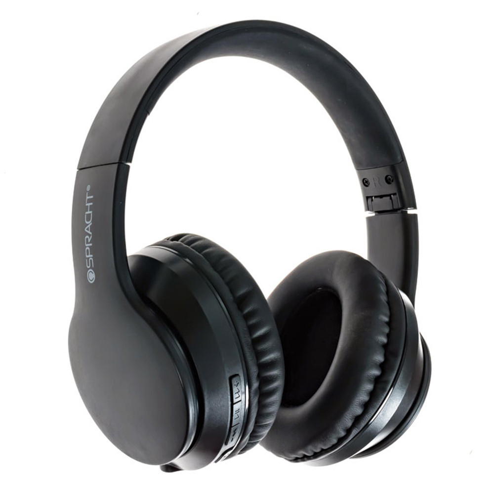 SPRACHT HPBTANC Blunote ANC Bluetooth Headphone, Black