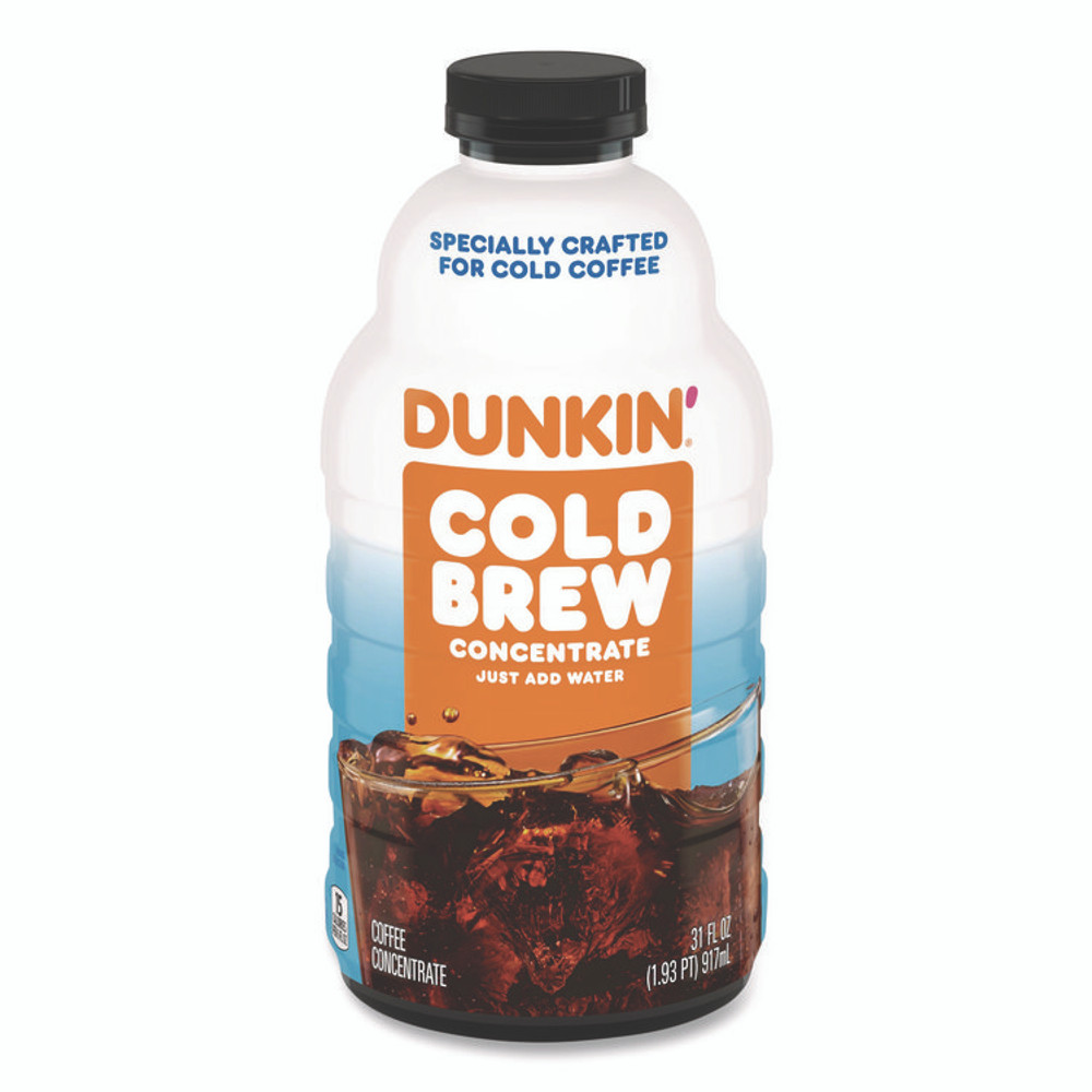 KEURIG DR PEPPER Dunkin'® SMU01649 Cold Brew Coffee, 31 oz Bottle