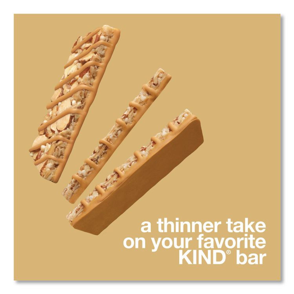 KIND LLC 41888 Thins Dark Chocolate Nuts and Sea Salt/Caramel Almond and Sea Salt Variety Pack, 0.74 oz Bar, 20/Box