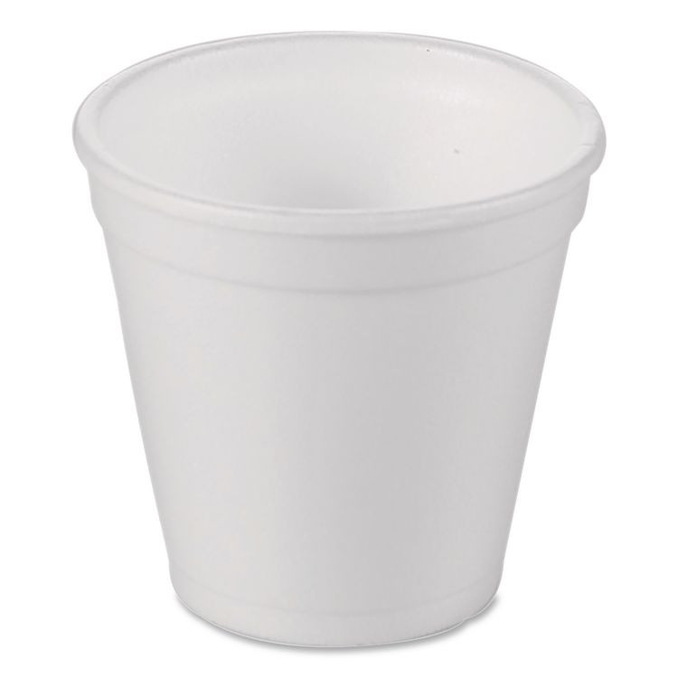 WINCUP CORPORATION 221964 Foam Drink Cups, 4 oz, White, 1,000/Carton