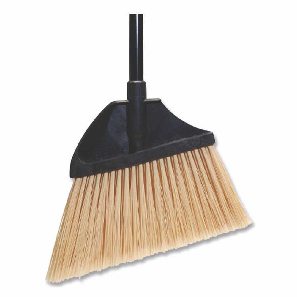 DIVERSEY O-Cedar® Commercial 91351CT MaxiPlus Professional Angle Broom, 51" Handle, Black, 4/Carton