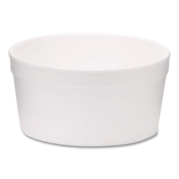 WINCUP CORPORATION 221996 Foam Containers, Tall Style, 8 oz, White, 500/Carton