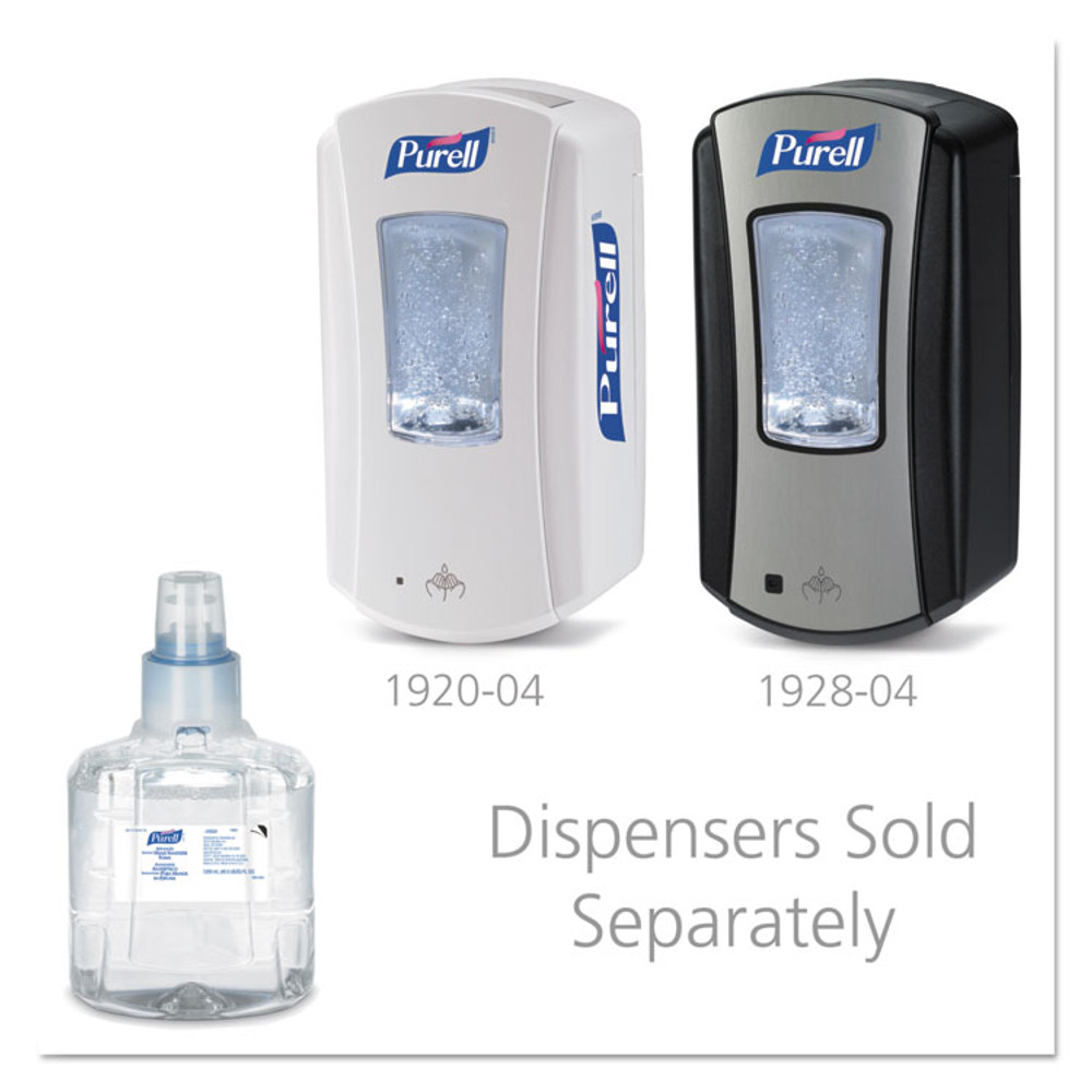 GO-JO INDUSTRIES PURELL® 1905-02EA Advanced Hand Sanitizer Foam, For LTX-12 Dispensers, 1,200 mL Refill, Fragrance-Free