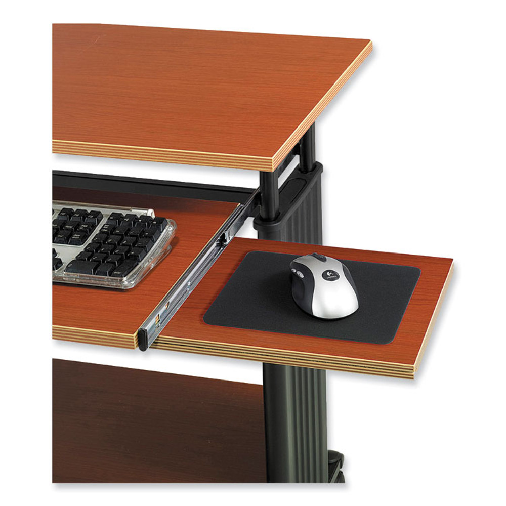 SAFCO PRODUCTS 1921CY Muv Standing Desk, 35.5" x 22" x 30.5", Cherry
