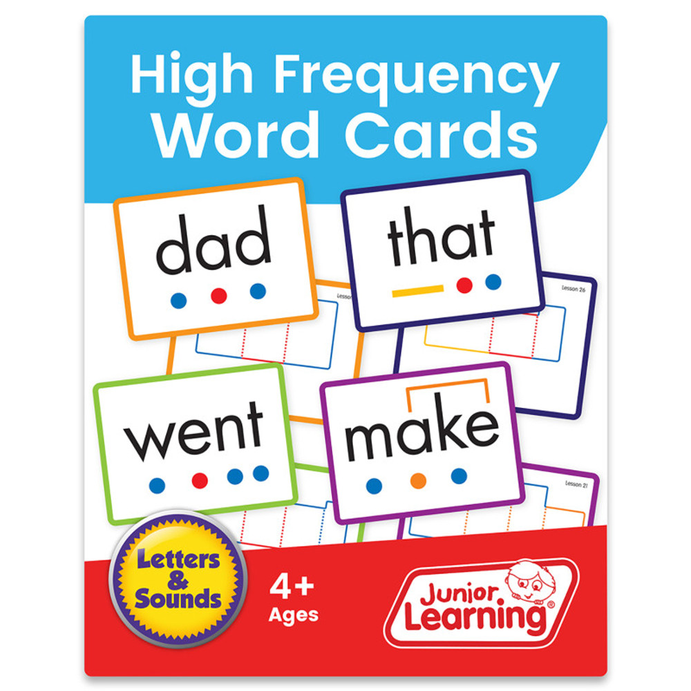 JUNIOR LEARNING The Science of Reading High Frequency Word Cards