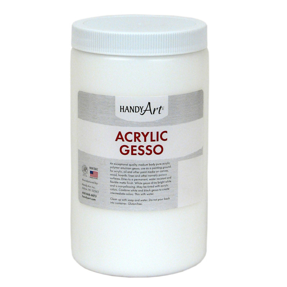 ROCK PAINT DISTRIBUTING CORP Handy Art® Acrylic Gesso, 32 oz.