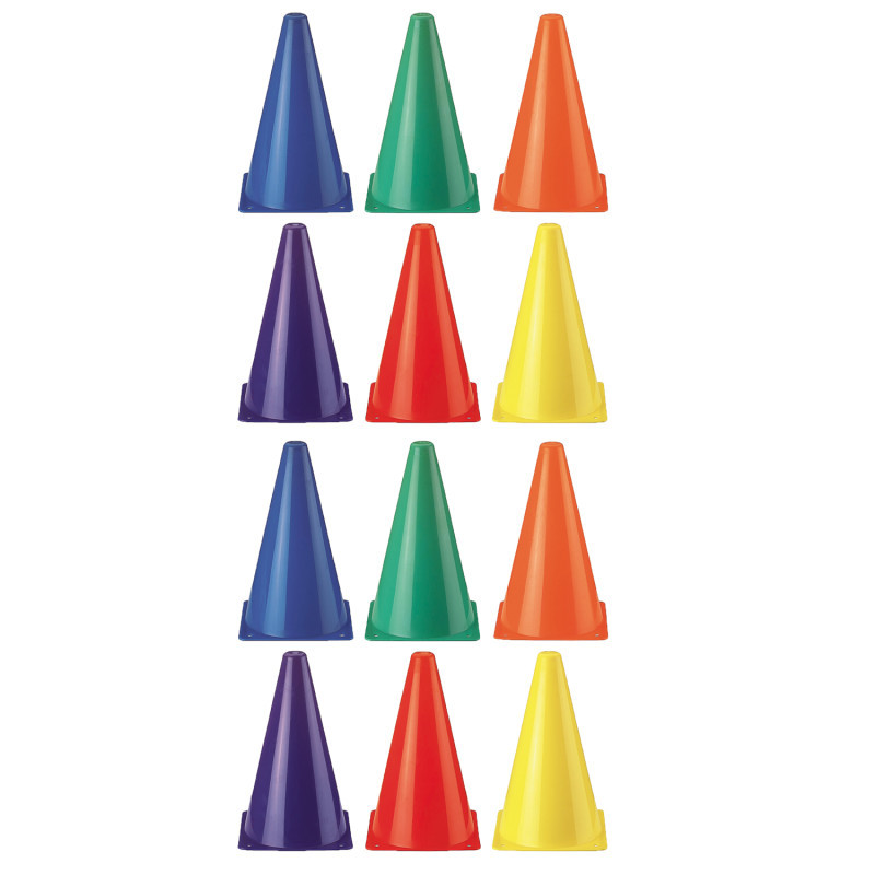 DICK MARTIN SPORTS Martin Sports Rainbow Cones, 6 Per Set, 2 Sets
