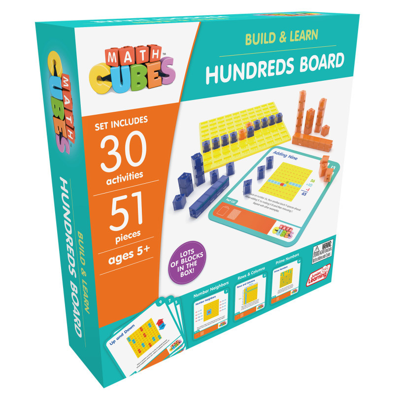 JUNIOR LEARNING Junior Learning® Mathcubes - Hundreds Board