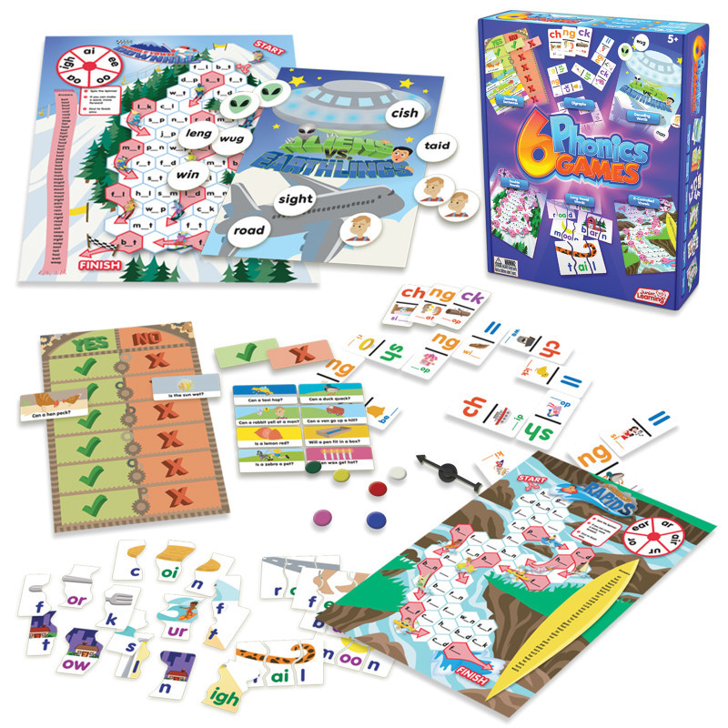JUNIOR LEARNING Junior Learning® 6 Phonics Games