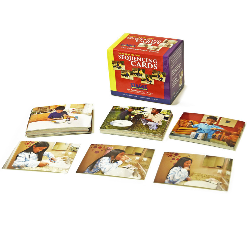 STAGES LEARNING MATERIALS Stages Learning Materials Language Builder® Picture Cards, Sequencing Cards