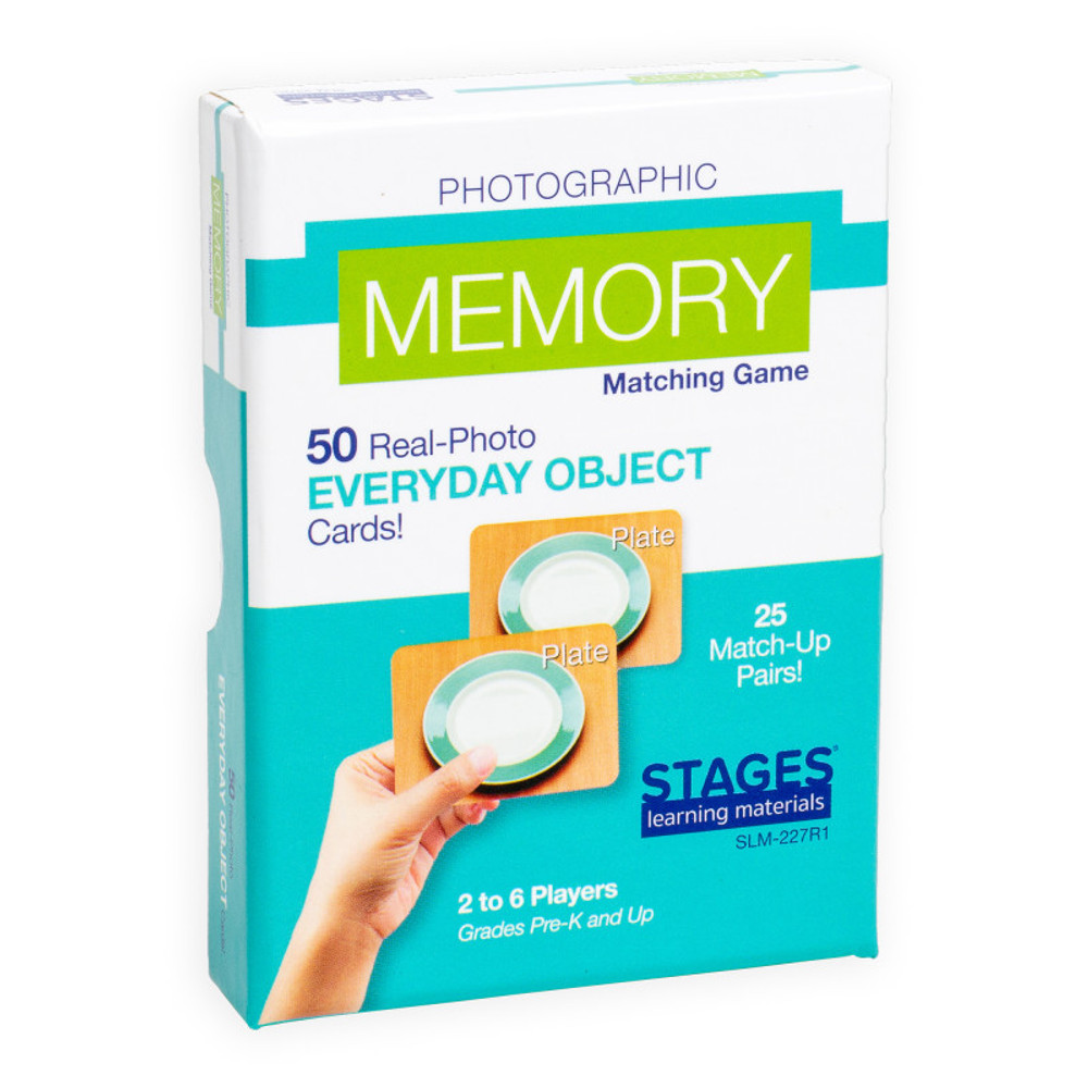 STAGES LEARNING MATERIALS Stages Learning Materials Memory Games - Everyday Objects