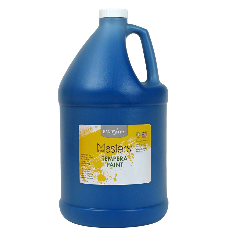 ROCK PAINT DISTRIBUTING CORP Handy Art® Little Masters® Tempera Paint, Blue, Gallon