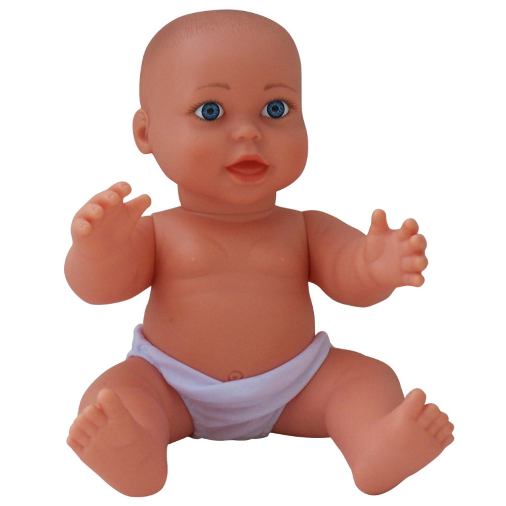 GET READY KIDS Get Ready Kids Vinyl Baby Doll, Caucasian 17.5", Gender Neutral