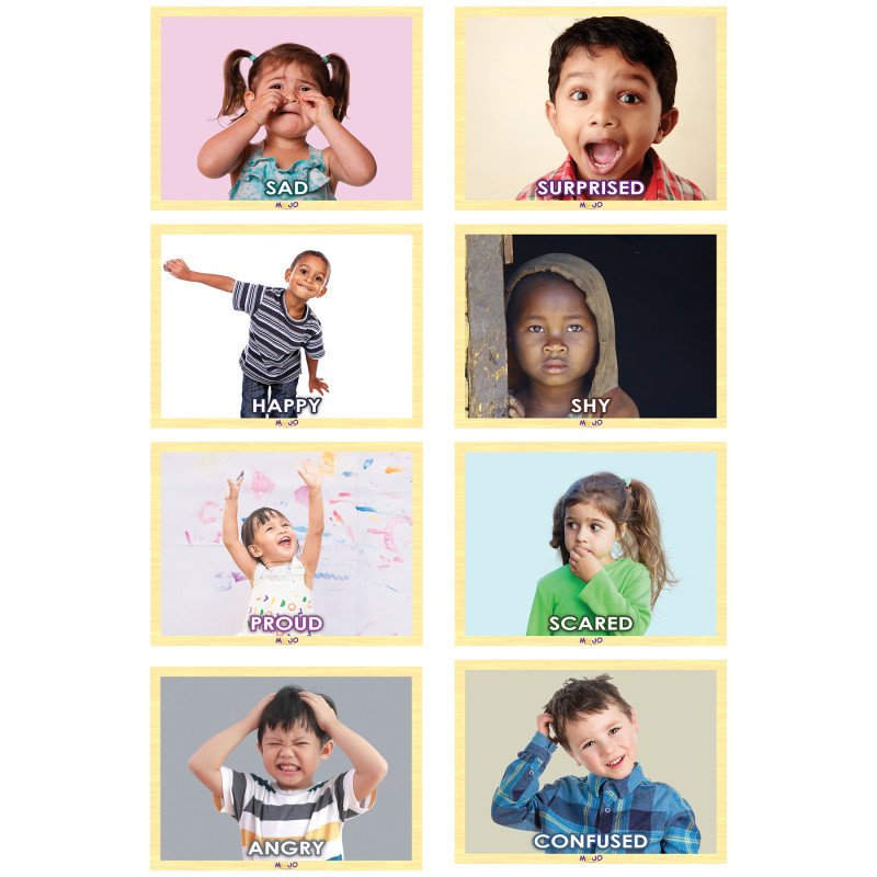 MOJO EDUCATION MOJO Range of Emotions 8-Puzzle Set