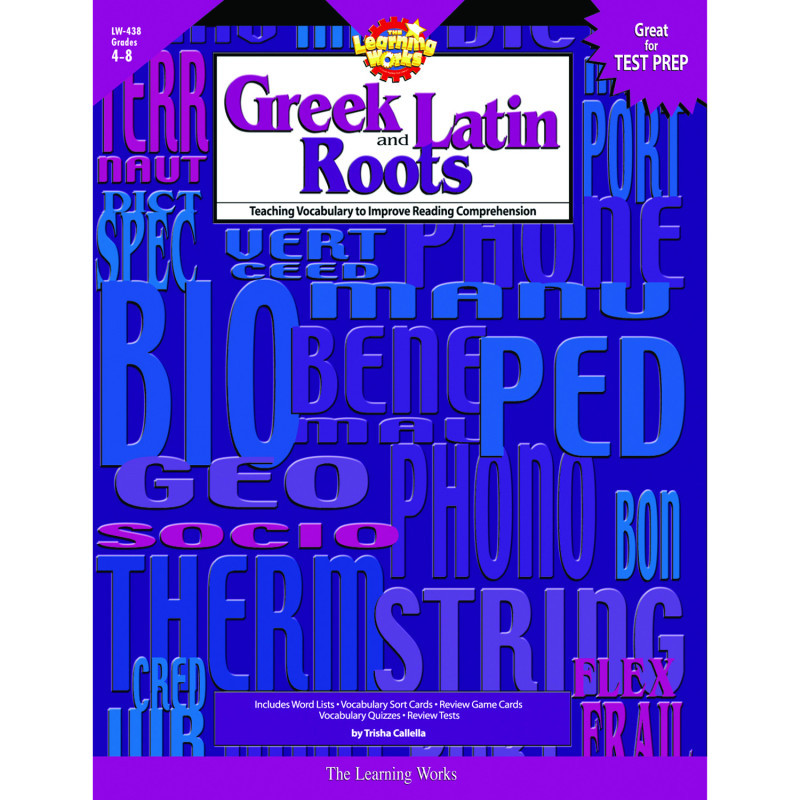 CREATIVE TEACHING PRESS Creative Teaching Press® Greek and Latin Roots Book, Grades 4-8