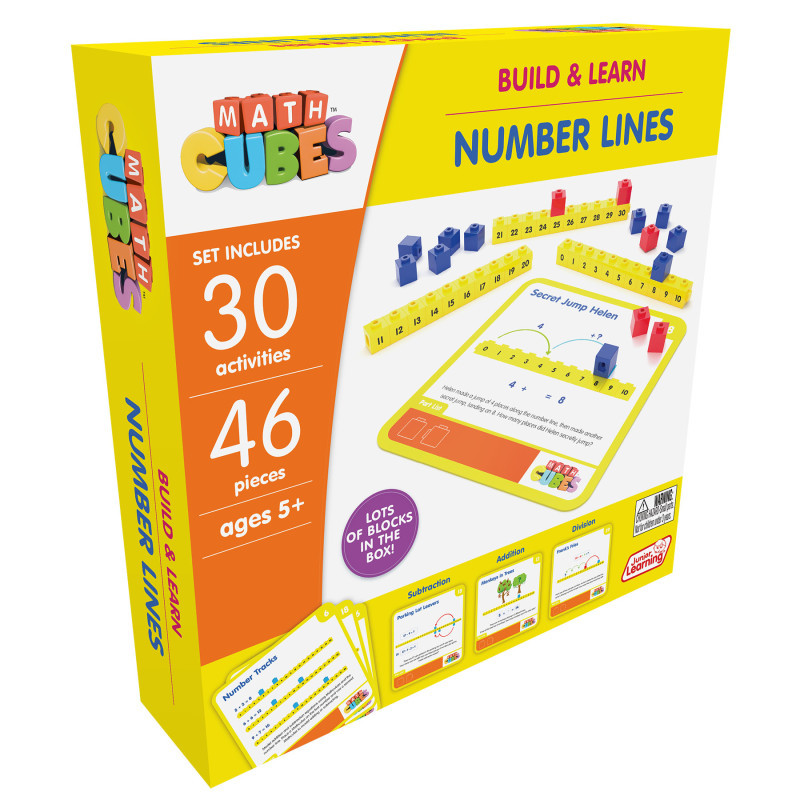 JUNIOR LEARNING Junior Learning® Mathcubes - Number Lines