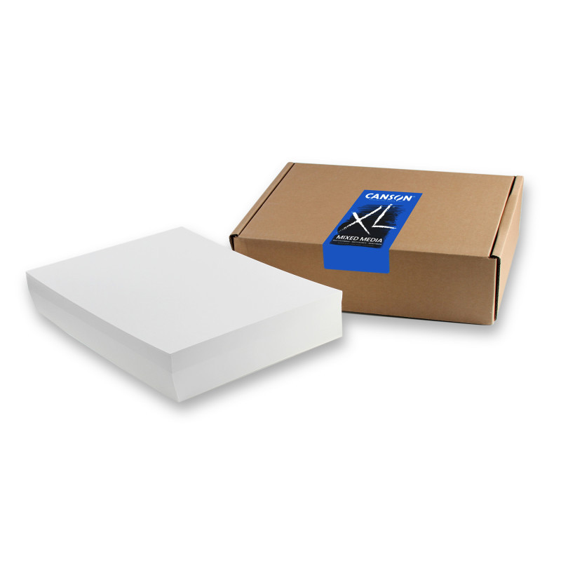 DIXON FINE ART Canson XL Series Mixed Media Sheet Bulk Pack, 100 Sheet, 9x12 inch, 1 Count