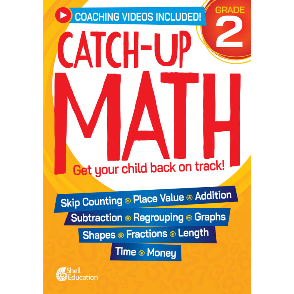 SHELL EDUCATION Shell Education Catch-Up Math Book, 2nd Grade