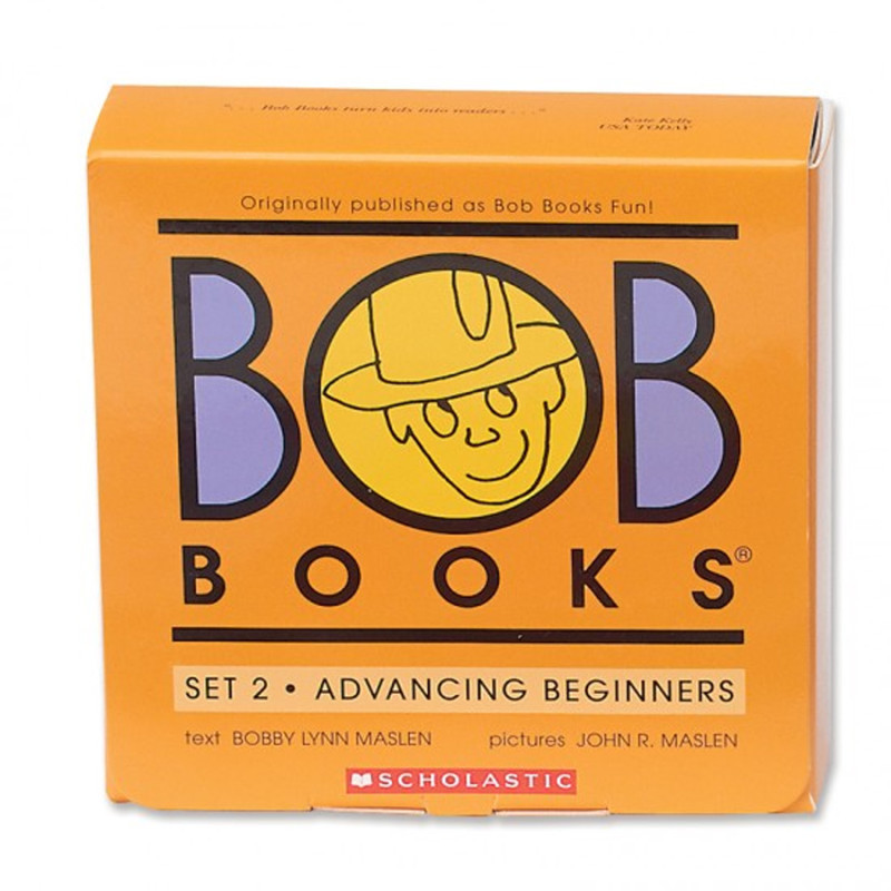 SCHOLASTIC INC TRADE AND SLP Scholastic Bob Books Advancing Beginners Book, Set 2, Pack of 12