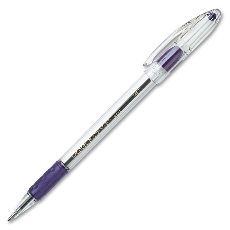PENTEL OF AMERICA Pentel® R.S.V.P.® Ballpoint Pen, Medium Point, Violet