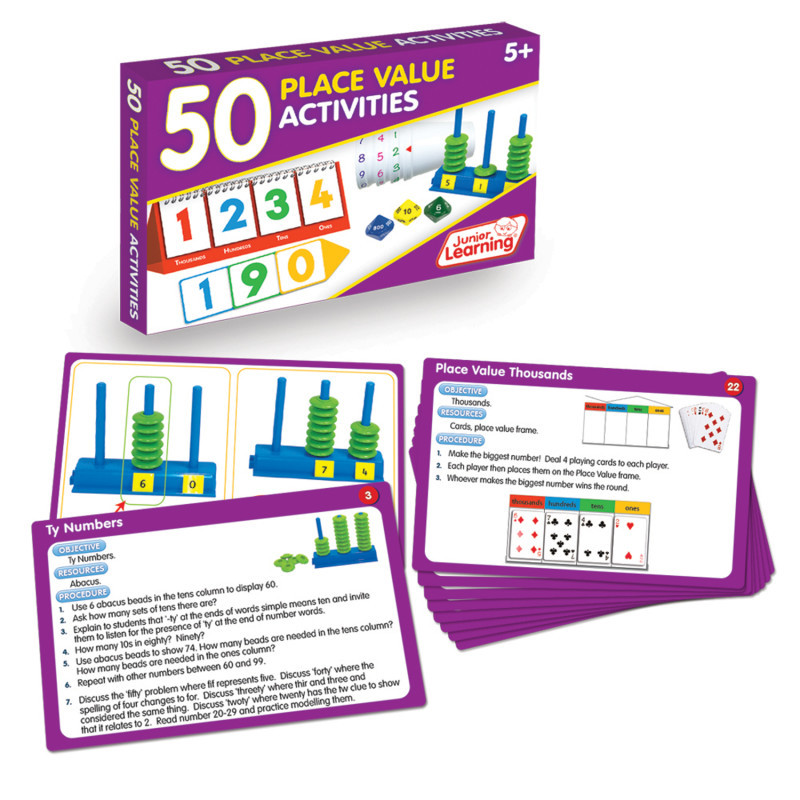 JUNIOR LEARNING Junior Learning® 50 Place Value Activities