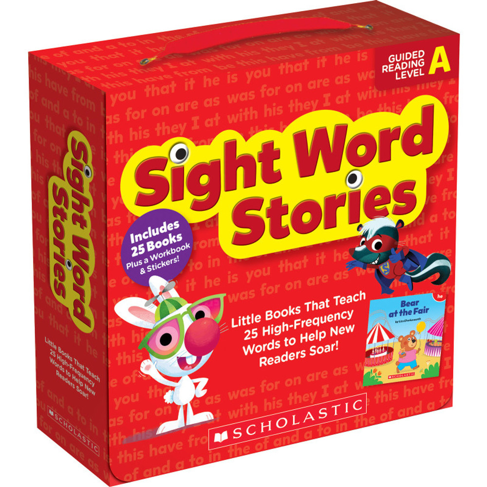 SCHOLASTIC TEACHING RESOURCES Scholastic Teaching Solutions Sight Word Stories: Level A (Parent Pack)