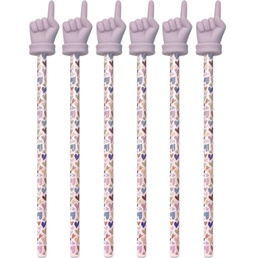 TEACHER CREATED RESOURCES Teacher Created Resources® Everyone is Welcome Hearts Hand Pointer, Pack of 6