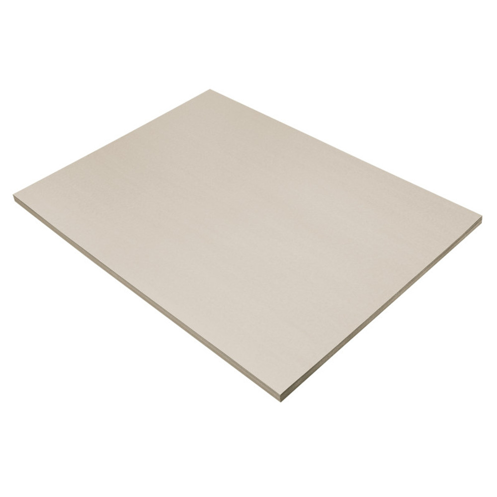 DIXON TICONDEROGA CO Prang® Construction Paper, Medium Weight, Gray, 18" x 24", 50 Sheets