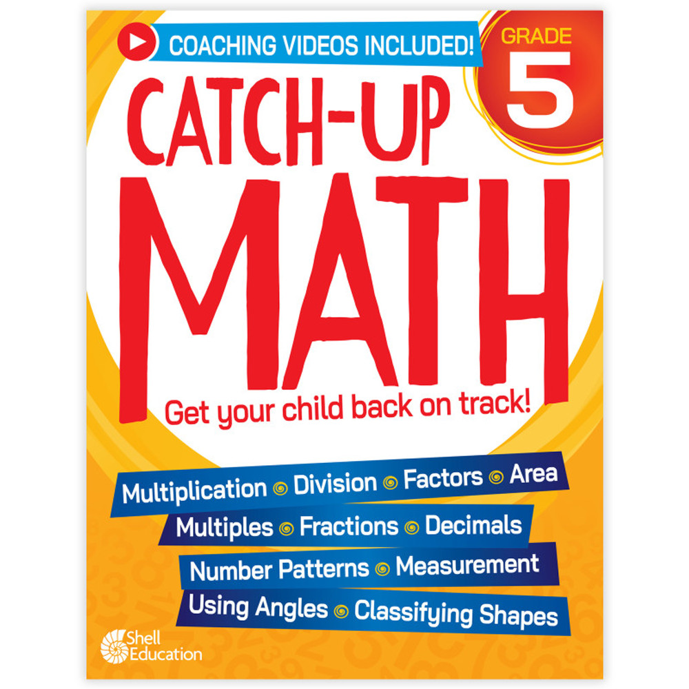 SHELL EDUCATION Shell Education Catch-Up Math, Grade 5