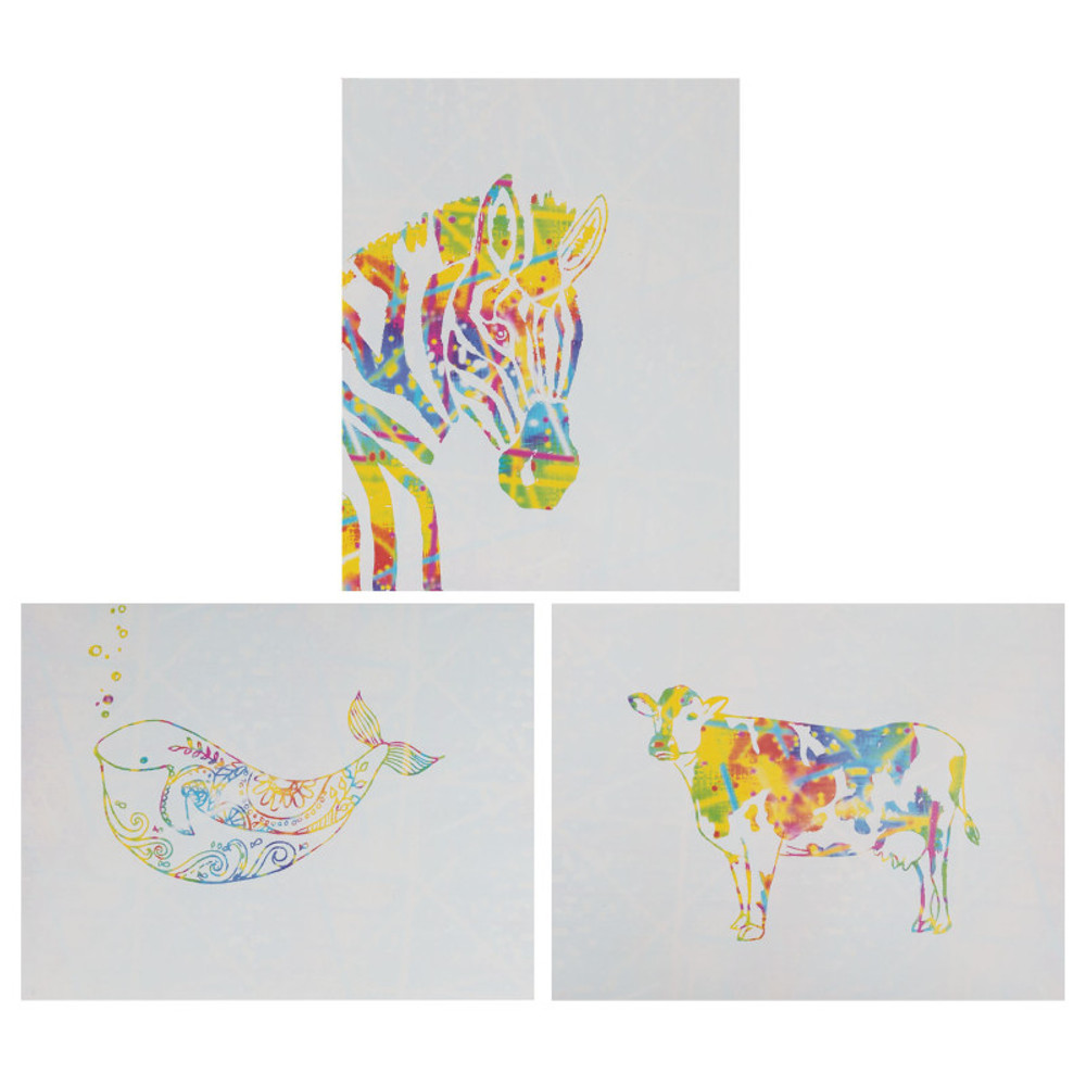 DIXON TICONDEROGA CO Now You See It!® Art Paper, Radiant Gradient, 50 Sheets