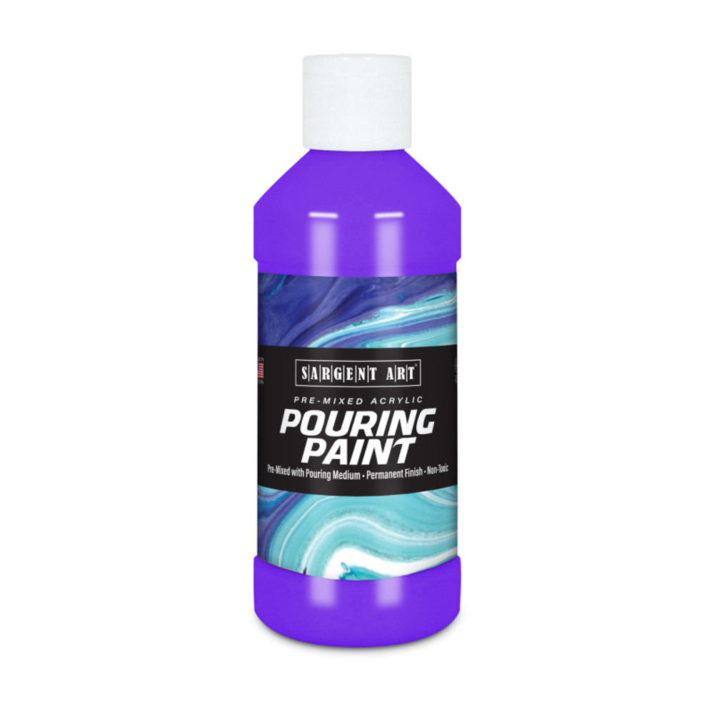 SARGENT ART  INC. Sargent Art® Acrylic Pouring Paint, 8 oz, Violet