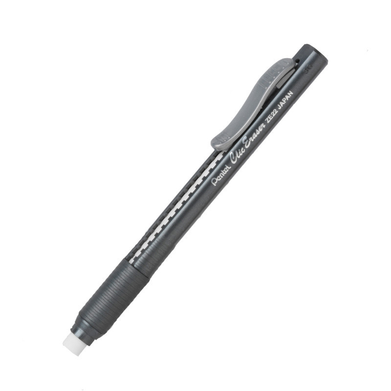 PENTEL OF AMERICA Pentel® Clic Eraser Grip, Black Barrel