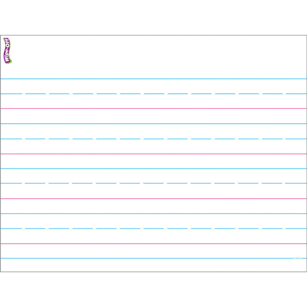 TREND ENTERPRISES INC. TREND Handwriting Paper Wipe-Off® Chart, 17" x 22"