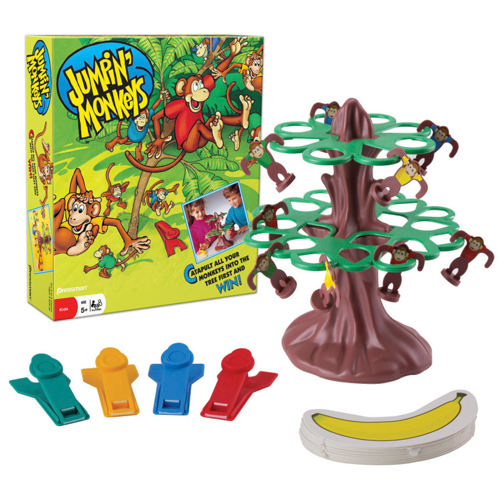 PRESSMAN DBA GOLIATH Pressman Jumpin' Monkeys Game