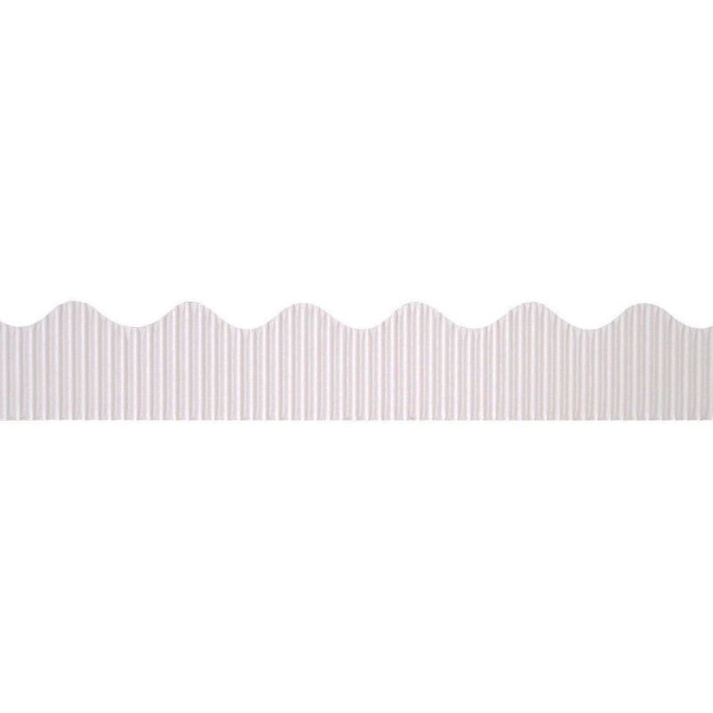 DIXON TICONDEROGA CO Bordette® Decorative Border, White, 2-1/4" x 50', 1 Roll