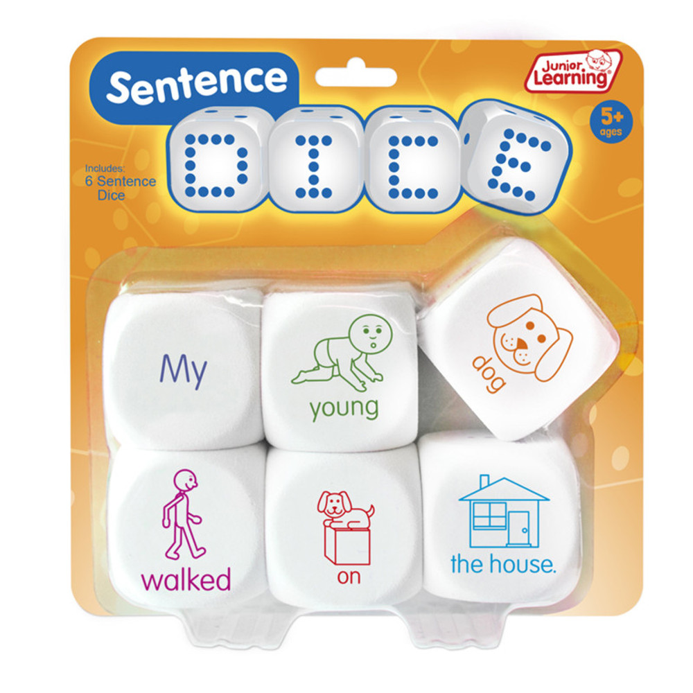 JUNIOR LEARNING Junior Learning® Sentence Dice JUNIOR LEARNING Junior Learning® Sentence Dice