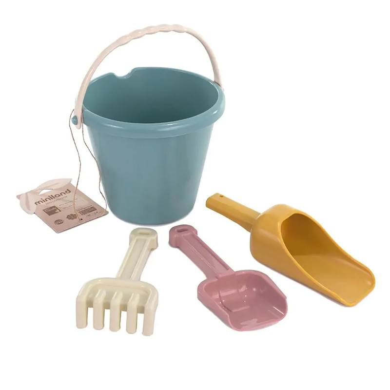 MINILAND EDUCATIONAL CORPORATION Miniland ECO Junior Sand Set, Pastel Colors