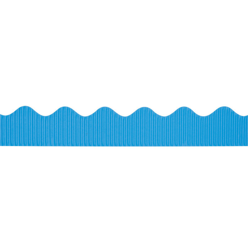 DIXON TICONDEROGA CO Bordette® Decorative Border, Brite Blue, 2-1/4" x 50', 1 Roll